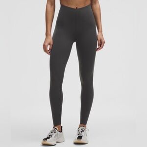 LULULEMON Glow Up Super High-Rise Tight - Graphite Grey ~ Size 8